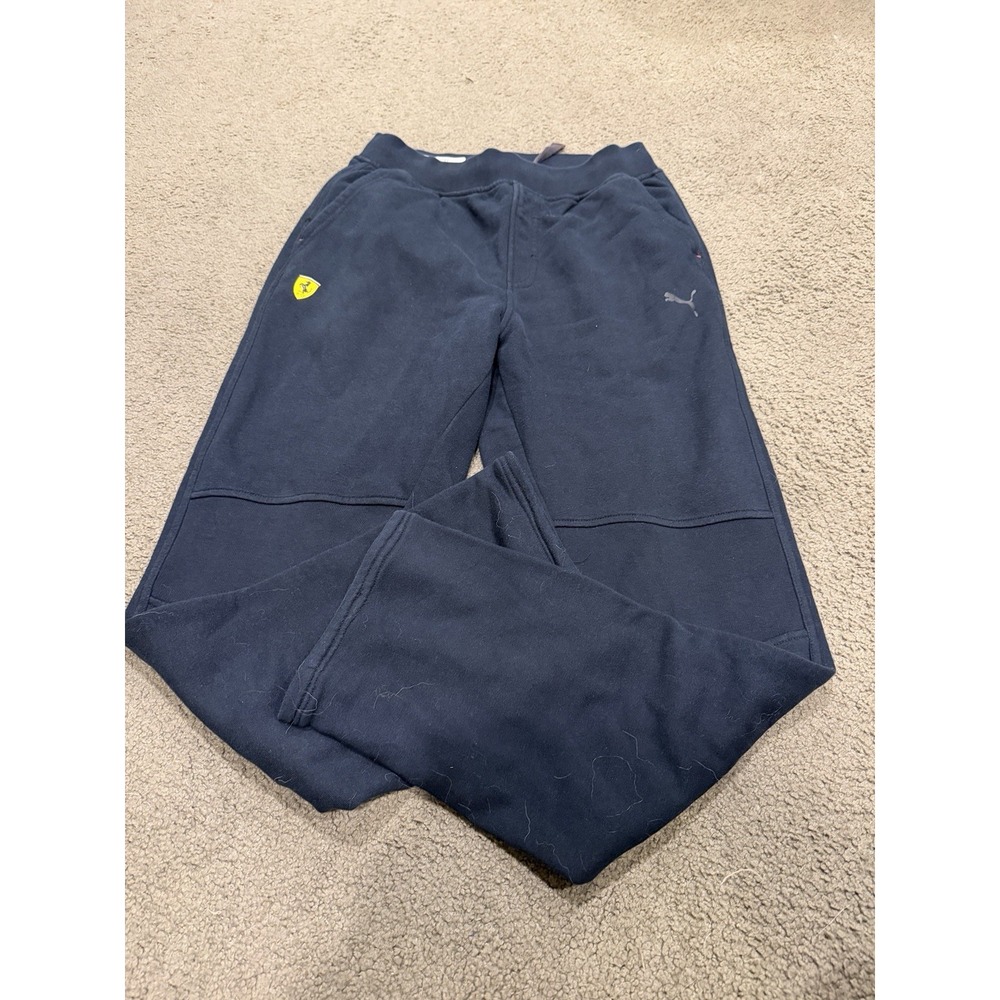 Puma Ferrari Men's Black Sweatpants Size Medium